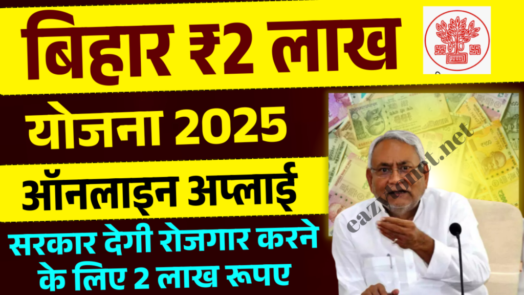 Bihar 2 lakh Scheme Apply Online 2025: Bihar Laghu Udyami Yojna 2025, बिहार ₹2 लाख योजना ऑनलाइन आवेदन