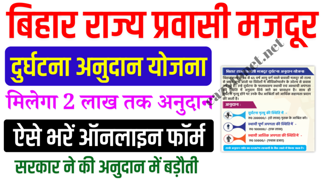 Bihar Majdur Durghatna Anudan Yojana 2025: बिहार राज्य प्रवासी मजदूर दुर्घटना अनुदान योजना, जाने पूरी रिपोर्ट