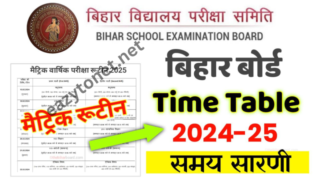 Bihar Board Class 10 Exam Date 2025: बिहार बोर्ड मैट्रिक परीक्षा Date-Sheet हुआ जारी, जाने पूरी जानकारी